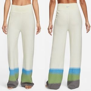 🎉HP🎉! Nike Yoga Therma-FIT ADV Womens Wool Wide Leg Lounge Pants sz XS